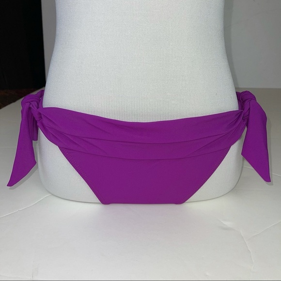 KORAL Swim Bikini Set Bandeau Top Tie Bottoms S/M - Picture 13 of 17